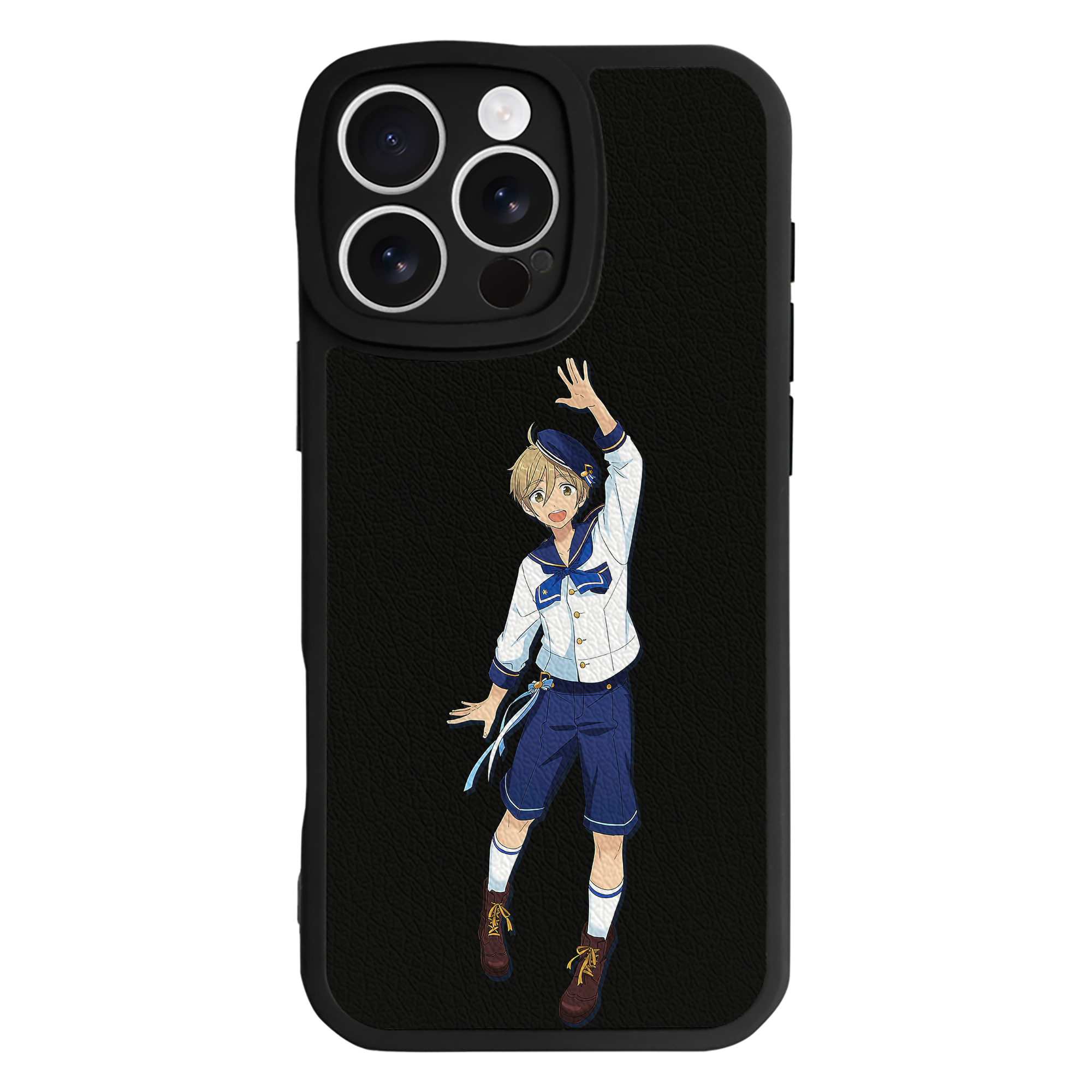 （画像用） あんさんぶるスターズ! Ensemble Stars 【iPhone 16シリーズ対応】シリコンスマホケース（レザー調） 材質：シリコン